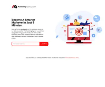 Marketingagency.com(Become A Smarter Marketer In Just 5 Minutes with Marketing Agency) Screenshot