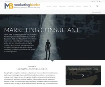 Marketingbinder.com(Marketing Consultant) Screenshot
