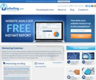 Marketing.com(Connect to and raise your overall marketing IQ) Screenshot