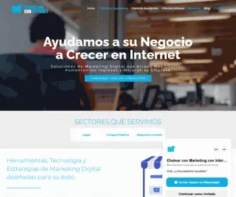 Marketingconinternet.com(Curso de Marketing Digital) Screenshot