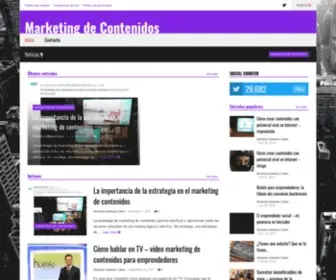 Marketingcontenidos.com(Marketing de contenidos) Screenshot