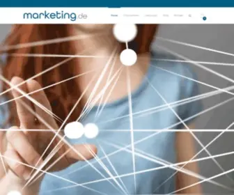 Marketing.de(Wir bieten unseren Kunden innovative Marketing) Screenshot