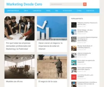 Marketingdesdecero.com(Marketing Desde Cero) Screenshot