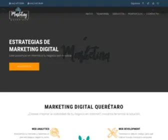 Marketingdigitalqueretaro.com(Sección amarilla) Screenshot