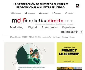 Marketingdirecto.com(Marketing Directo) Screenshot