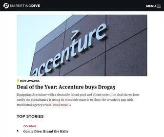 Marketingdive.com(Marketing Dive) Screenshot