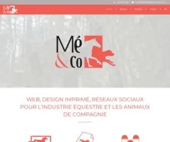 Marketingequestre.com(Agence Marketing spécialisée) Screenshot