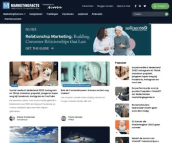 Marketingfacts.nl(Platform voor innovaties in marketing) Screenshot