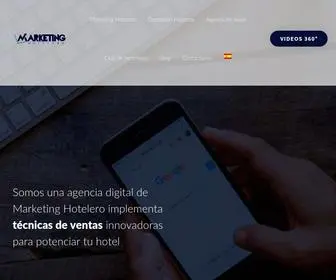 Marketinghotelero.co(Agencia digital de Marketing Hotelero) Screenshot