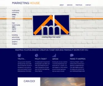 Marketinghouse.net(Marketing House Design & Marketing) Screenshot