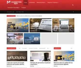 Marketinghoy.es(Marketing Hoy) Screenshot