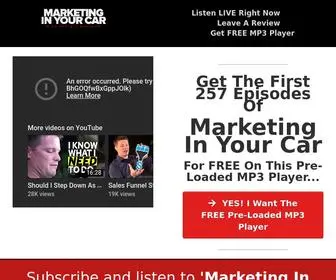 Marketinginyourcar.com(Marketing In Your Car FREE MP3 Player) Screenshot