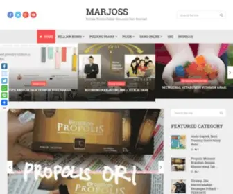 Marketingjoss.com(Belajar Bisnis online) Screenshot