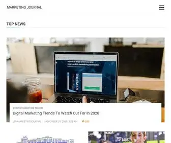 Marketingjournal.ca(Marketing Journal) Screenshot