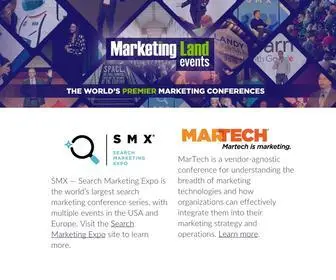 Marketinglandevents.com(SMX) Screenshot