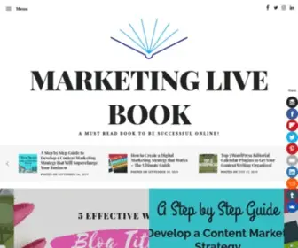 Marketinglivebook.com(Marketing Live Book) Screenshot