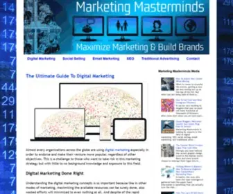 Marketingmasterminds.org(Marketing Masterminds media) Screenshot