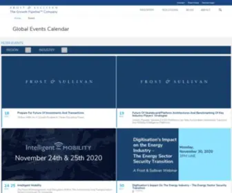 MarketingmindXchange.com(Frost & Sullivan) Screenshot