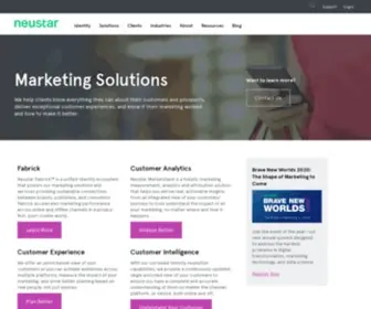 Marketing.neustar(Marketing Solutions) Screenshot