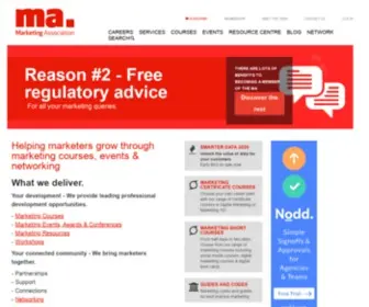 Marketing.org.nz(The marketing association) Screenshot