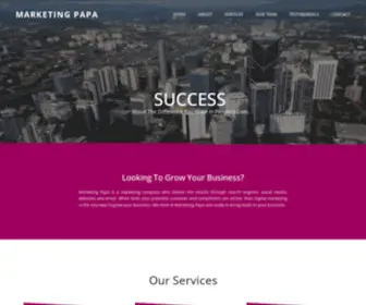 Marketingpapa.com(Marketing Papa) Screenshot