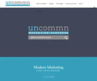 Marketingpartners.com(Uncommn Marketing Partners) Screenshot