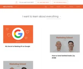 Marketingpilgrim.com(Blog Neil Patel's Digital Marketing Blog) Screenshot