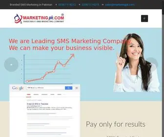 Marketingpk.com(Branded SMS in Pakistan) Screenshot