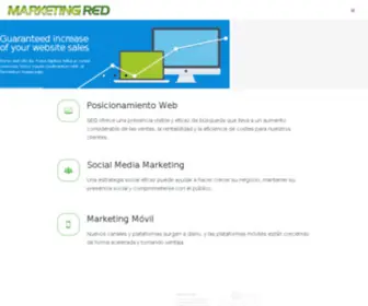 Marketingred.com(Diseño de páginas web) Screenshot