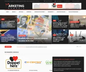 Marketingromania.ro(Marketing România) Screenshot