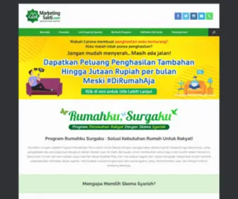 Marketingsakti.com(Rumahku Surgaku) Screenshot