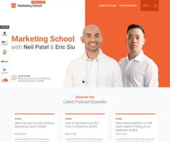 Marketingschool.io(Marketing School Podcast) Screenshot