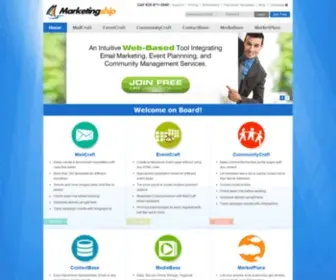 Marketingship.com(Email marketing companies) Screenshot