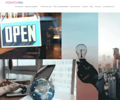 Marketingsim.com(Tu agencia de marketing y comunicación) Screenshot