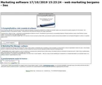 Marketingsoftware.it(Marketing software 28/06/) Screenshot