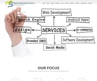 Marketingsolutions.pk(Marketing Solutions) Screenshot