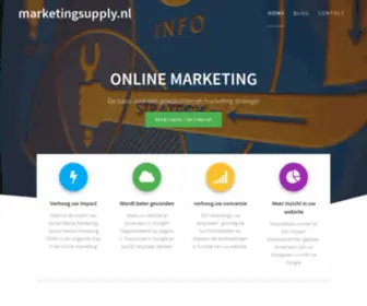 Marketingsupply.nl(Front Page) Screenshot