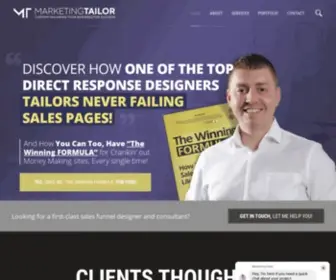 Marketingtailor.com(Marketing Tailor) Screenshot