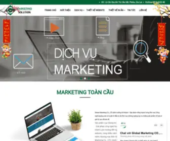 Marketingtoancau.com(Công ty TNHH Marketing Toàn Cầu chuyên cung cấp các dịch vụ Marketing Online) Screenshot