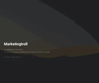 Marketingtroll.co.uk(Internet Marketing) Screenshot