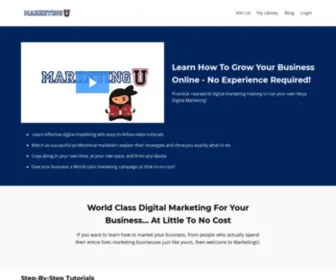 Marketingu.ninja(Digital Marketing Training) Screenshot