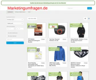 Marketingumfragen.de(De beste bron van informatie over Marketing Umfragen) Screenshot