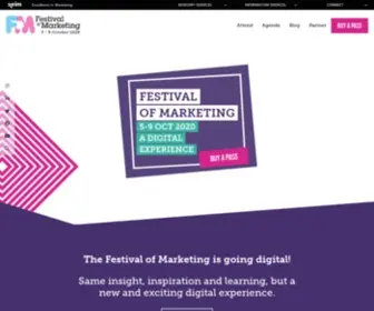 Marketingweeklive.co.uk(The Festival of Marketing) Screenshot