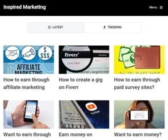 MarketingwithJason.com(Inspired Marketing) Screenshot