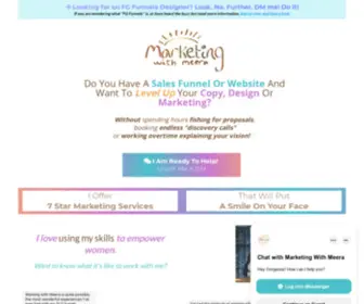 Marketingwithmeera.com(Marketing With Meera) Screenshot