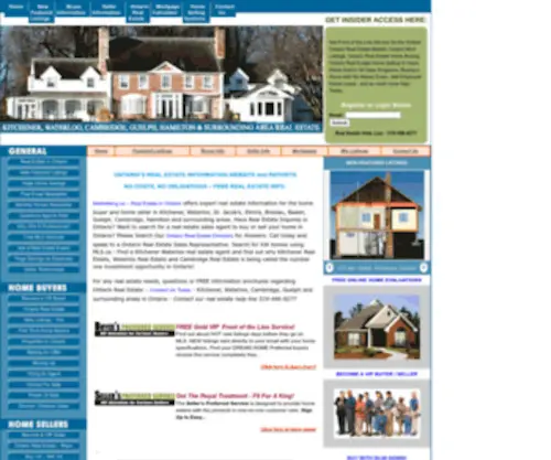 Marketking.ca(Kitchener-Waterloo Ontario Real Estate for sale, buying, selling, listing, agents, MLS.ca) Screenshot