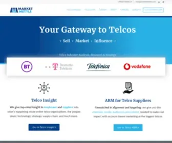 Marketmettle.com(Telco Industry Analysis) Screenshot