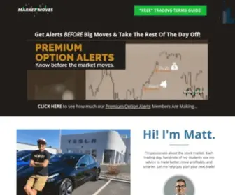 Marketmovesmatt.com(MARKET MOVES with Matt Giannino) Screenshot