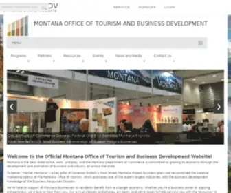 Marketmt.com(Montana Office of Tourism and Business Development) Screenshot