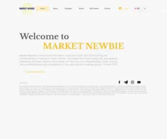 Marketnewbie.com(Market Newbie) Screenshot